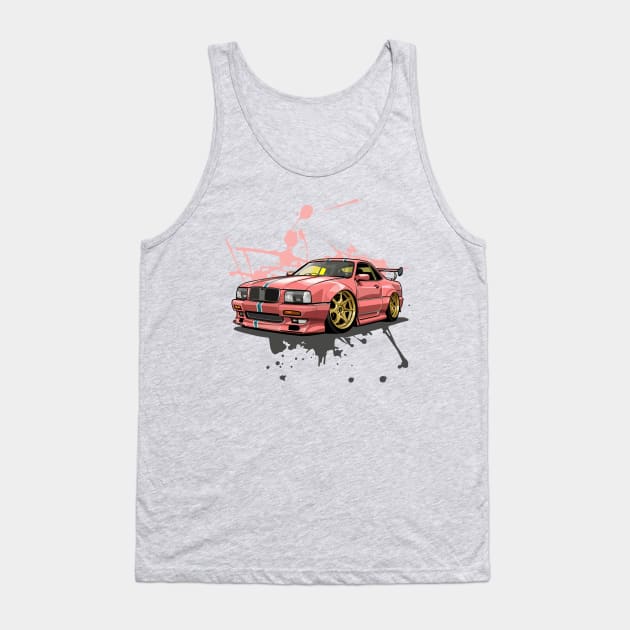 Customized Wheel and Tire Day – February Tank Top by irfankokabi